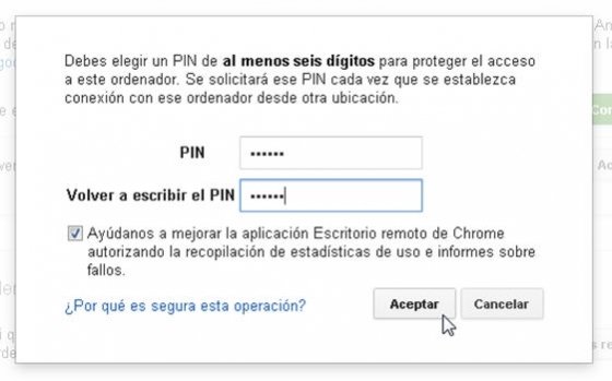 Control remoto con Chrome Remote Desktop - 8