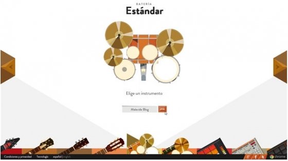 Elige tu instrumento en JAM