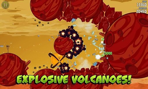 Nuevas armas en Angry Birds Space