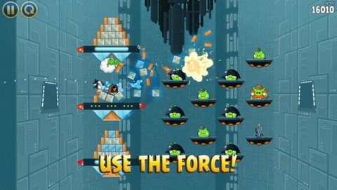 Interior de Estrella de la Muerte en Angry Birds Star Wars