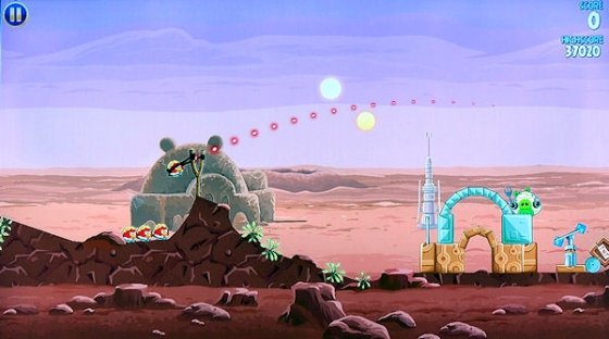 Angry Birds star Wars en Android TV