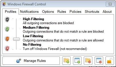 Firewall para Windows