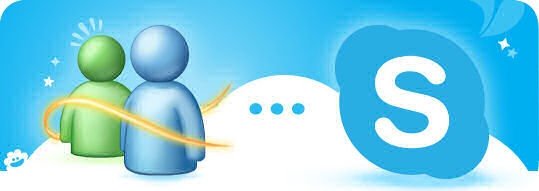 Imagen de Microsoft para promover el cambio entre Messenger y Skype