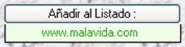 Añadir una página web al listado de WEBlocker
