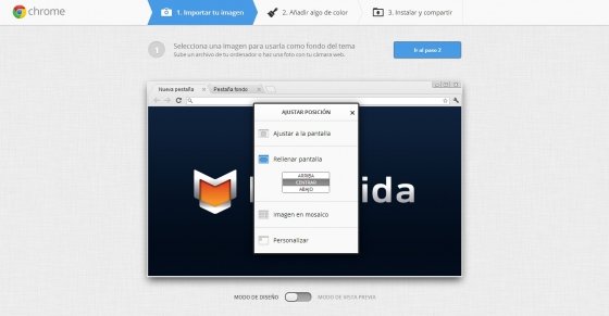 Ajustar imagen en Mi Tema de Chrome