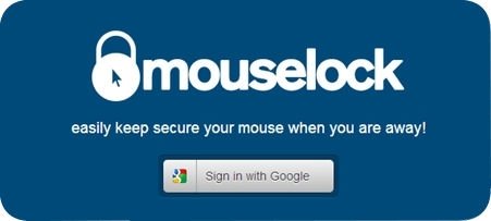 Página de inicio de la web Mouselock