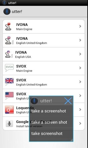 utter! puede resolver tareas como asistente para Android