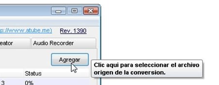 Añadir vídeos a la cola de conversión