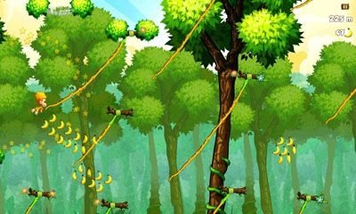 Benji Bananas es un juego de plataformas para Android