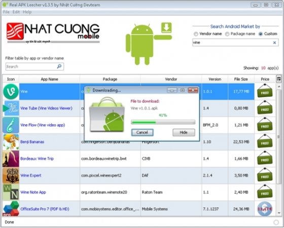 Descargar APK desde Google Play