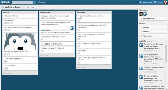 Crear listas de tareasonline con Trello