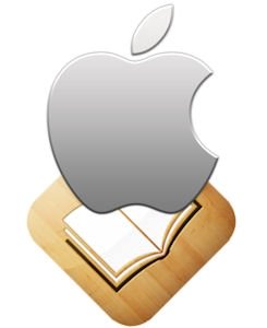 Icono de Apple y de iBook