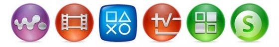 Aplicaciones multimedia de Sony incluidas