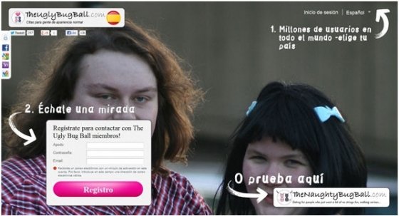 The Ugly Bug Ball, red social para personas feas