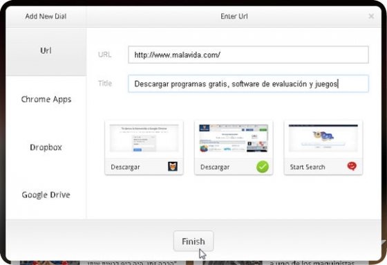 Agrega contenido personalizado a OneFeed