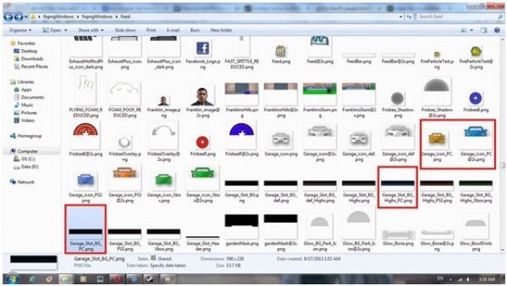 Captura de la app iFruit con archivos para PC