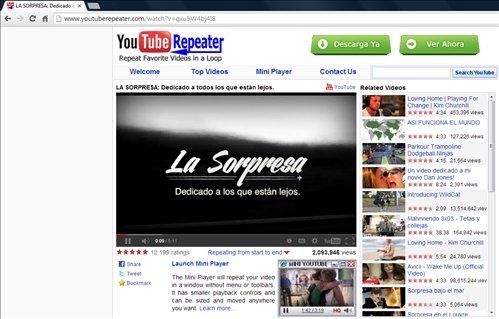 Repetir un vídeo