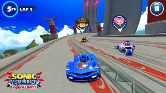 Imagen promocional de Sonic & All-Stars Racing Transformed