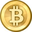 Logo de la moneda oficial en la Deep Web, el Bitcoin
