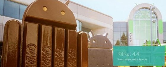 Imagen promocional de Android 4.4 Kitkat