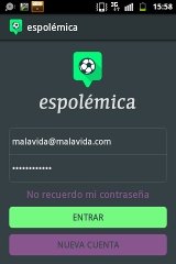 Con un sencillo registro en espolémica podremos opinar sobre cualquier tema de la actualidad del fút