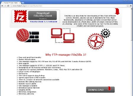Falso Filezilla 1