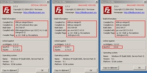 Falso Filezilla 4