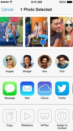 Comparte tus archivos desde AirDrop