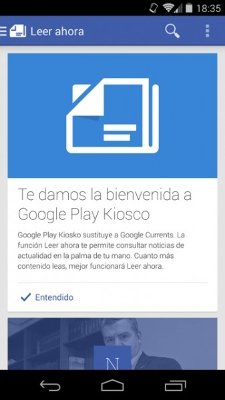 Google Play Kiosko