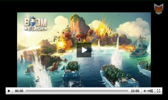 Gameplay de Boom Beach para iPhone