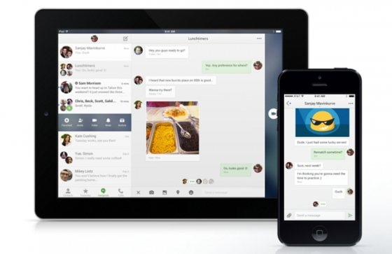 Hangouts 2.0 para iOS
