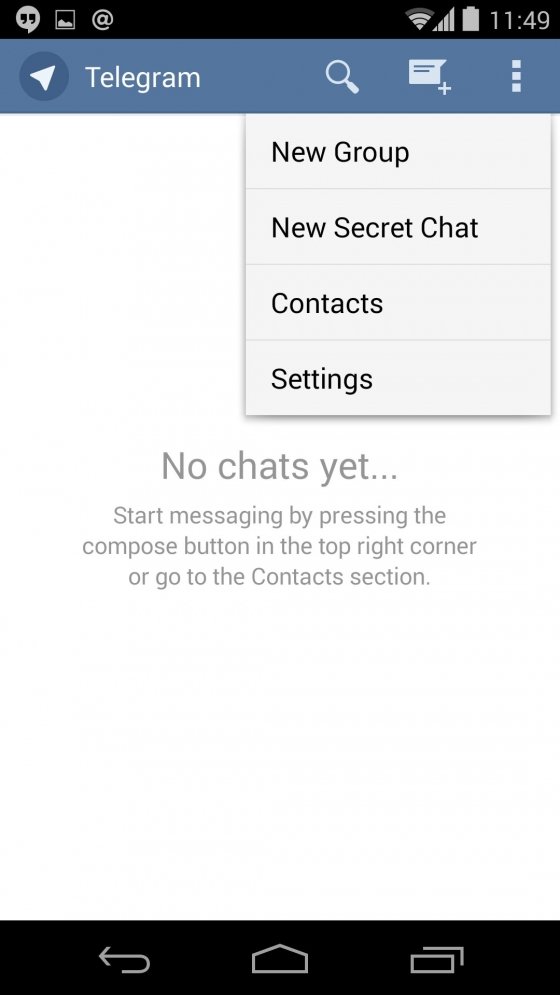 Privacidad de Telegram