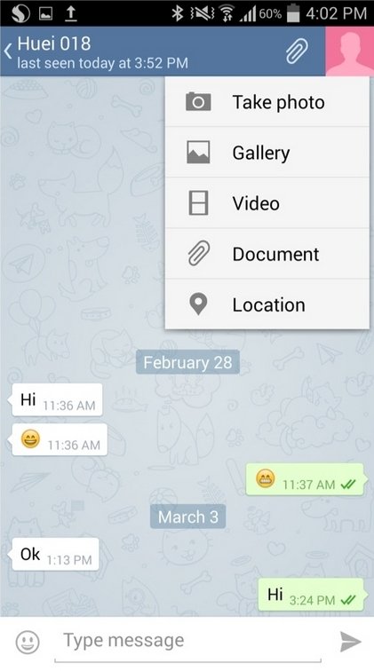 Privacidad de Telegram
