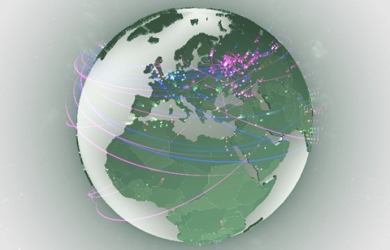Mapa interactivo de la ciberguerra mundial contra el malware