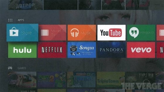 Captura de pantalla de Android TV
