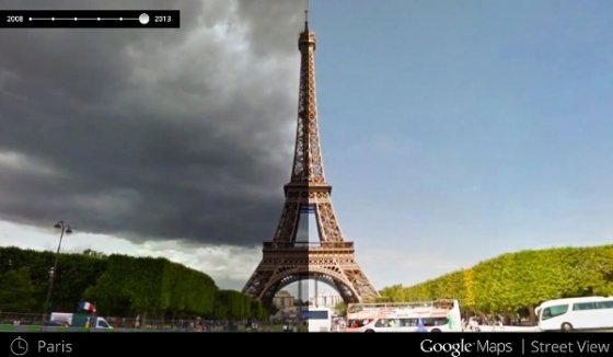 Google permite viajar en el tiempo en Google Maps