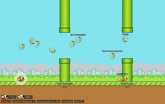 FlapMMO Flappy Bird