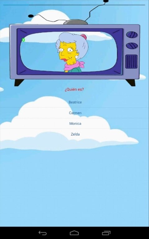 Juegos de tipo Trivial - Simpson