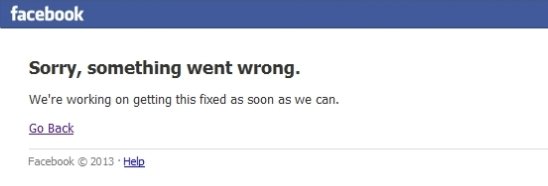 Cae Facebook