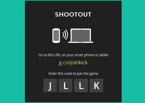 Insertar código para acceder al juego