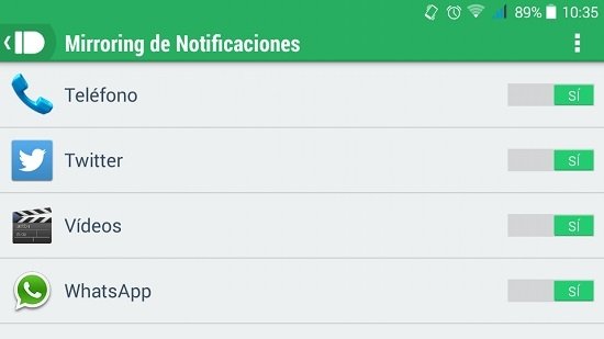 Configurar notificaciones