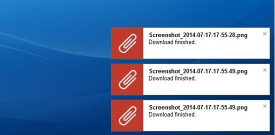 Recepción de archivos en nuestro PC