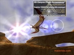 3D Canyon Flight Screensaver  2.0 imagen 3