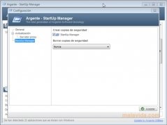 Argente StartUp Manager  2.5.0.1 Espa�ol imagen 3