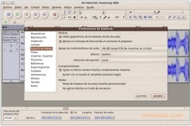 Audacity 2.0.5 Español imagen 4 Audacity 2.0.5 Español imagen 4