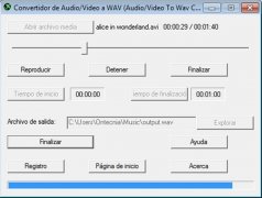 Audio Video to Wav Converter  1.21 Espa�ol imagen 3