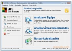 AVG Anti-Malware 8.5.276 Español imagen 1 AVG Anti-Malware 8.5.276 Español imagen 1