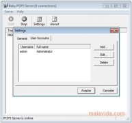 Baby POP3 Server  1.04 imagen 3