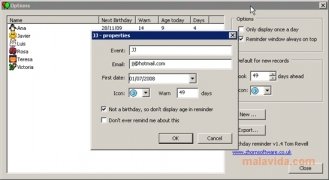 Birthday Reminder  1.61 imagen 2