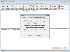 Business Translator  9.20 Espa�ol imagen 3